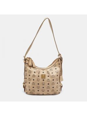 Schultertasche Mcm Pre-owned beige