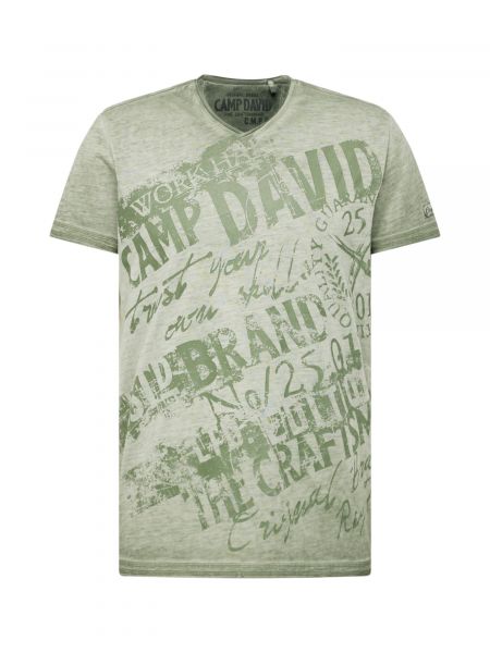 T-shirt Camp David verde