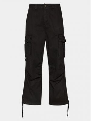 Pantalon cargo à motif chevrons Bdg Urban Outfitters noir
