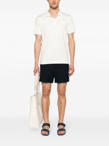 Džersis polo marškinėliai Calvin Klein balta