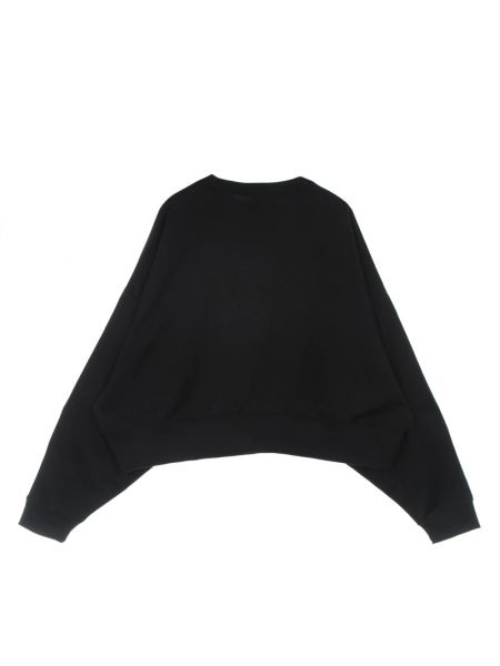 Oversize sweatshirt mit rundhalsausschnitt Nike schwarz