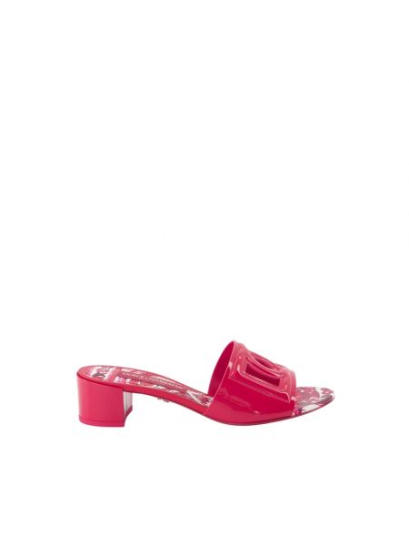 Lack pumps Dolce & Gabbana pink