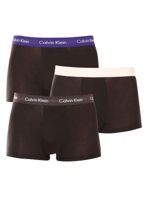 Bokserki z niską talią Calvin Klein czarne