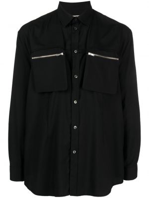 Krekls ar rāvējslēdzēju Undercover melns