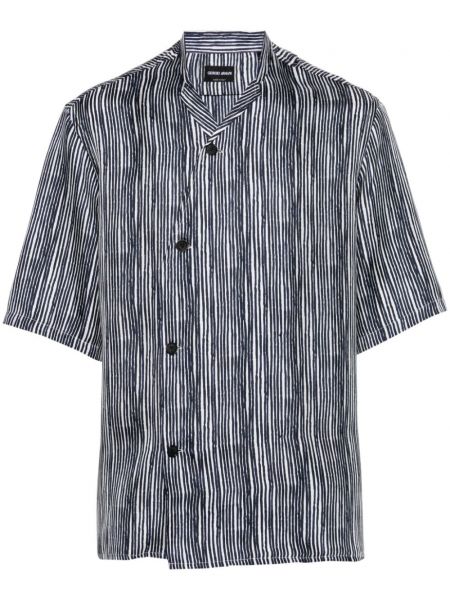 Svilena srajca Giorgio Armani