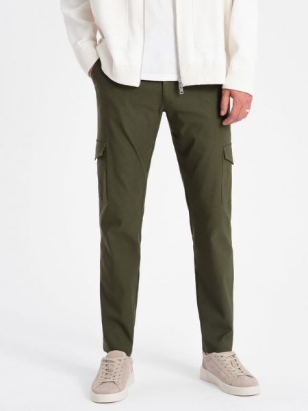 Spodnie Ombre Clothing zielone