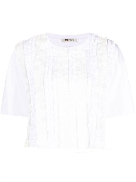 Chemise avec manches courtes Ports 1961 blanc