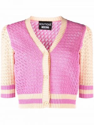 Strikke strikkegenser Boutique Moschino rosa