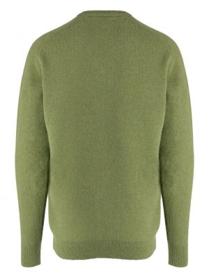 Pullover mit stickerei mit v-ausschnitt Pringle Of Scotland grün