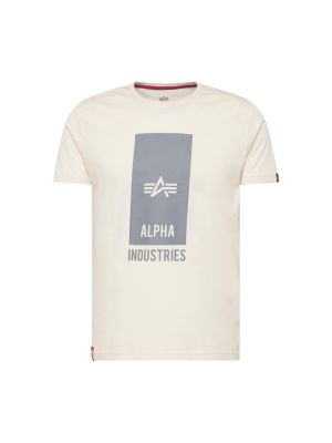 Tričko s potlačou Alpha Industries - modrá obloha