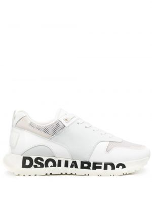 Zapatillas con estampado Dsquared2 blanco