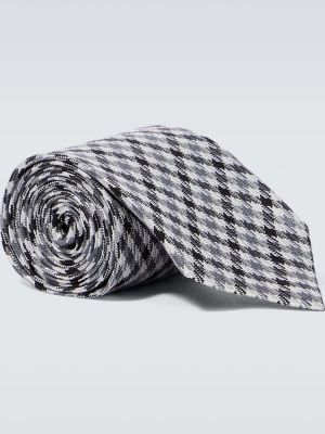 Cravată de mătase Tom Ford gri