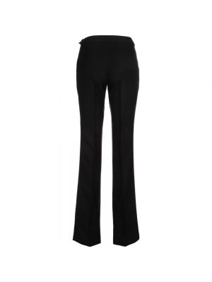 Pantalones chinos de cintura baja slim fit Stella Mccartney negro