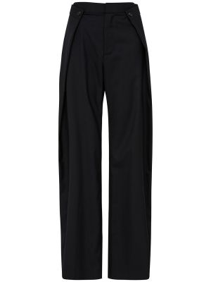 Vlněné kalhoty St.agni černé
