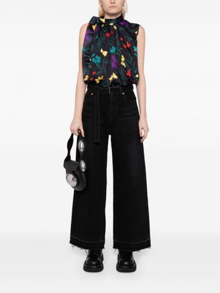 Jeansy relaxed fit Sacai