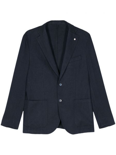 Blazer Luigi Bianchi Mantova blå