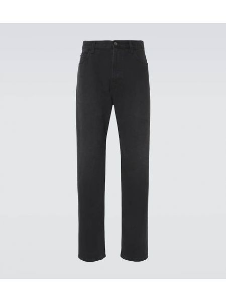 Straight leg-jeans The Row svart