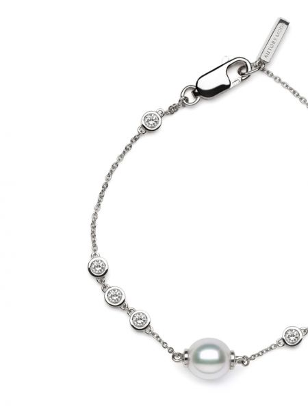 Armband mit perlen Autore Moda silber