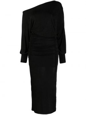 Midi obleka Essentiel Antwerp črna