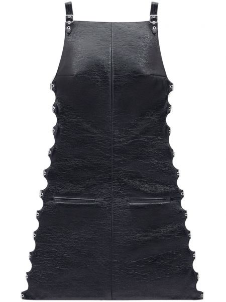 Černé mini šaty Courrèges
