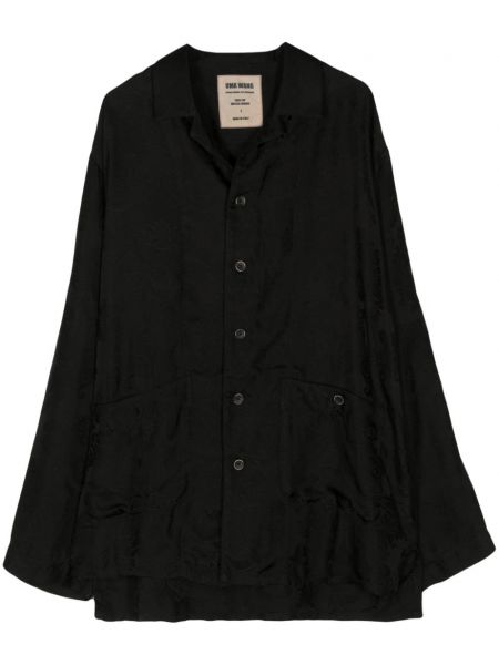 Marškiniai su kišenėmis Uma Wang juoda