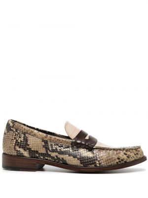 Skinn loafers Paul Smith brun