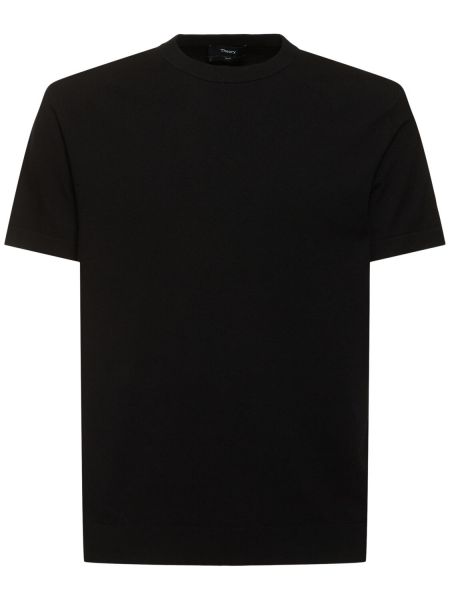 T-shirt in viscosa Theory nero