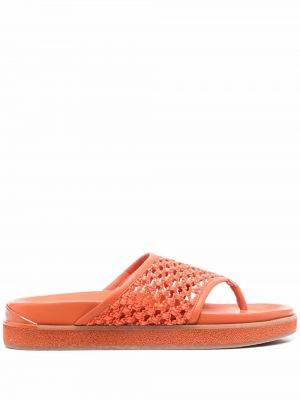 Sandaler ingen hæl Jimmy Choo oransje