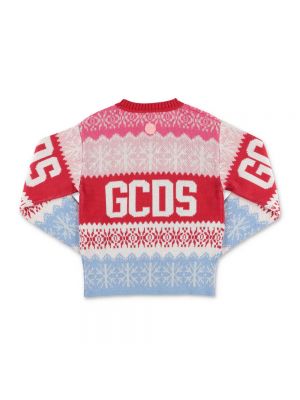 Sweter bawełniany Gcds różowy
