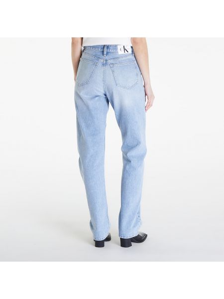 Straight fit džíny s vysokým pasem Calvin Klein