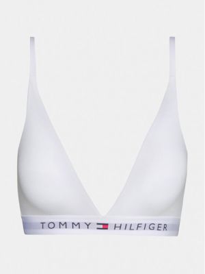 Merevítő nélküli melltartó Tommy Hilfiger fehér
