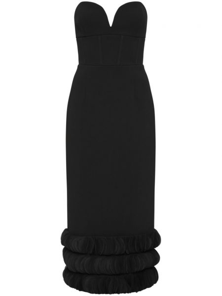 Φουσκωμένο φόρεμα Rebecca Vallance μαύρο
