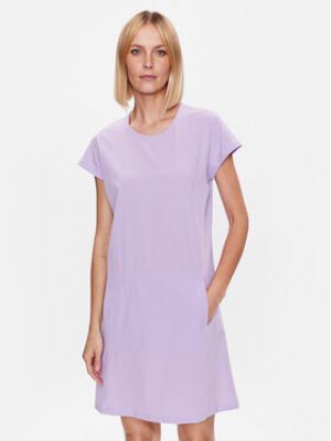 Priliehavé šaty Helly Hansen fialová