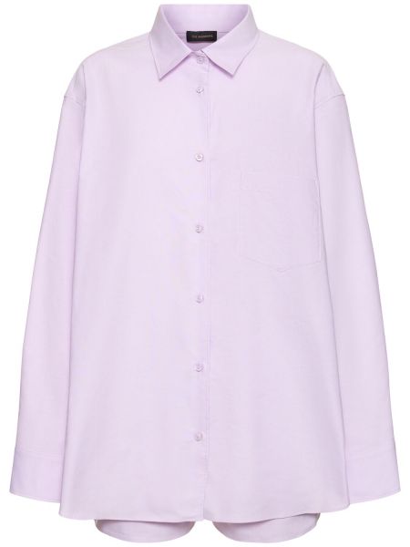 Camisa oversized The Andamane violeta