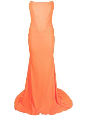 Sukienka wieczorowa Giuseppe Di Morabito pomarańczowa