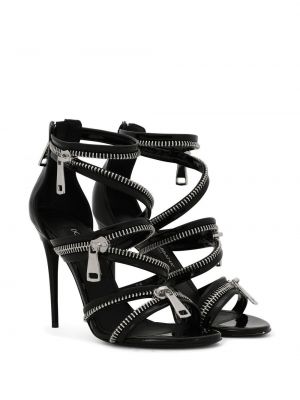 Sandale mit reißverschluss Dolce & Gabbana schwarz