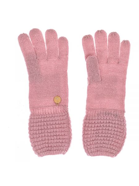 Rękawiczki Guess różowe