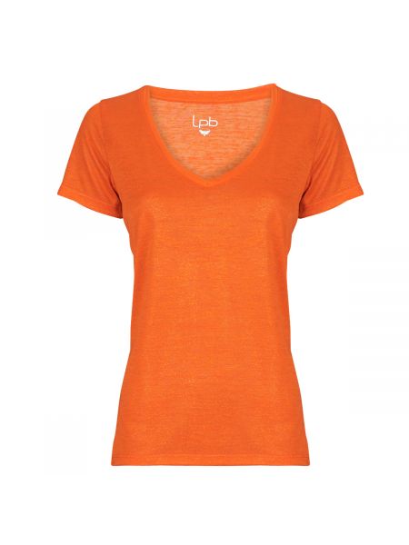Tričko s krátkými rukávy Les Petites Bombes oranžové