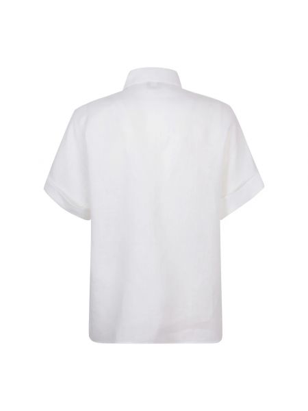Koszula z krótkim rękawem Eleventy biała