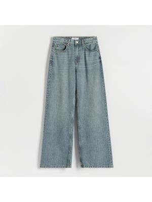 Voľné džínsy Reserved modrá
