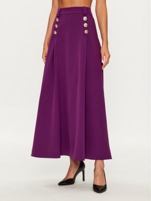 Priliehavá dlhá sukňa Maryley fialová