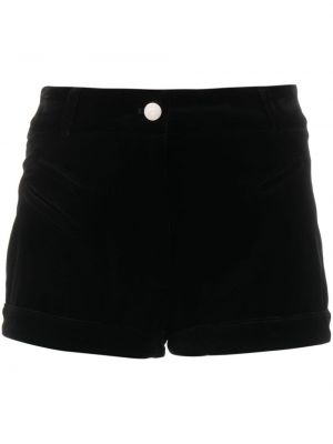 Velours shorts aus baumwoll Etro schwarz