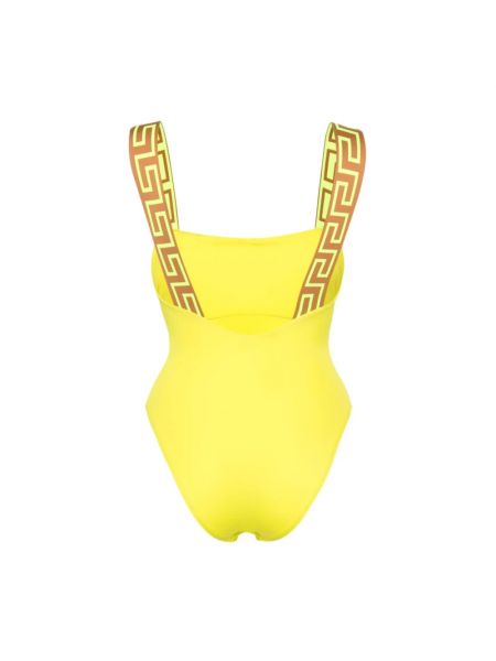 Einteiliger badeanzug Versace gelb