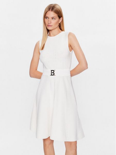 Белое коктейльное платье Blugirl Blumarine