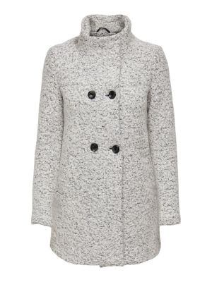 Cappotto invernale Only Tall bianco