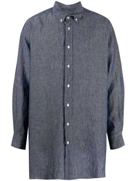 Camisa con botones Maison Margiela azul