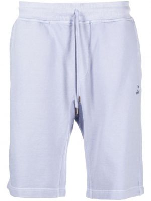 Bermuda kratke hlače z vezenjem C.p. Company vijolična