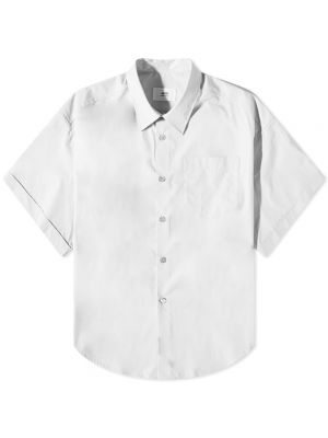 Рубашка с коротким рукавом Ami Paris белая