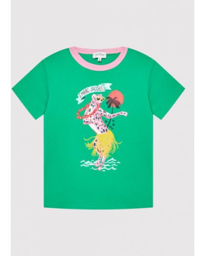 The Marc Jacobs T-Shirt W15609 S Zelená Regular Fit