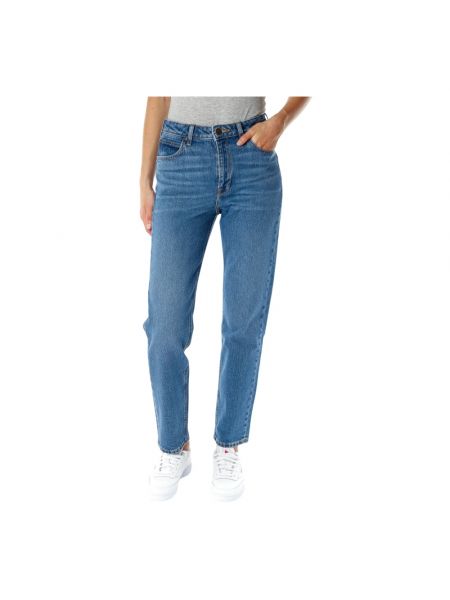 High waist skinny jeans Lee blau